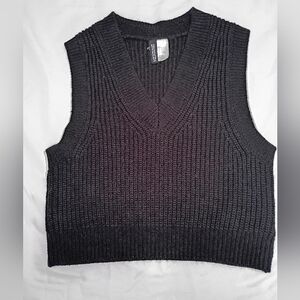 H&M Charcoal Knit Vest